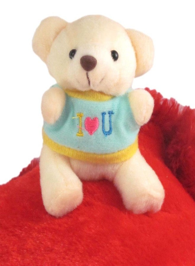 Tickles Heart Cushion Soft Stuffed Plush Toy Gifts for Boys & Girls Wedding Anniversary Birthday Valentine's Day (Size: 38 cm Color: Red) - Image 2